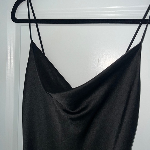 ZaraBlack Button-Detail Dress - Picture 3 of 7